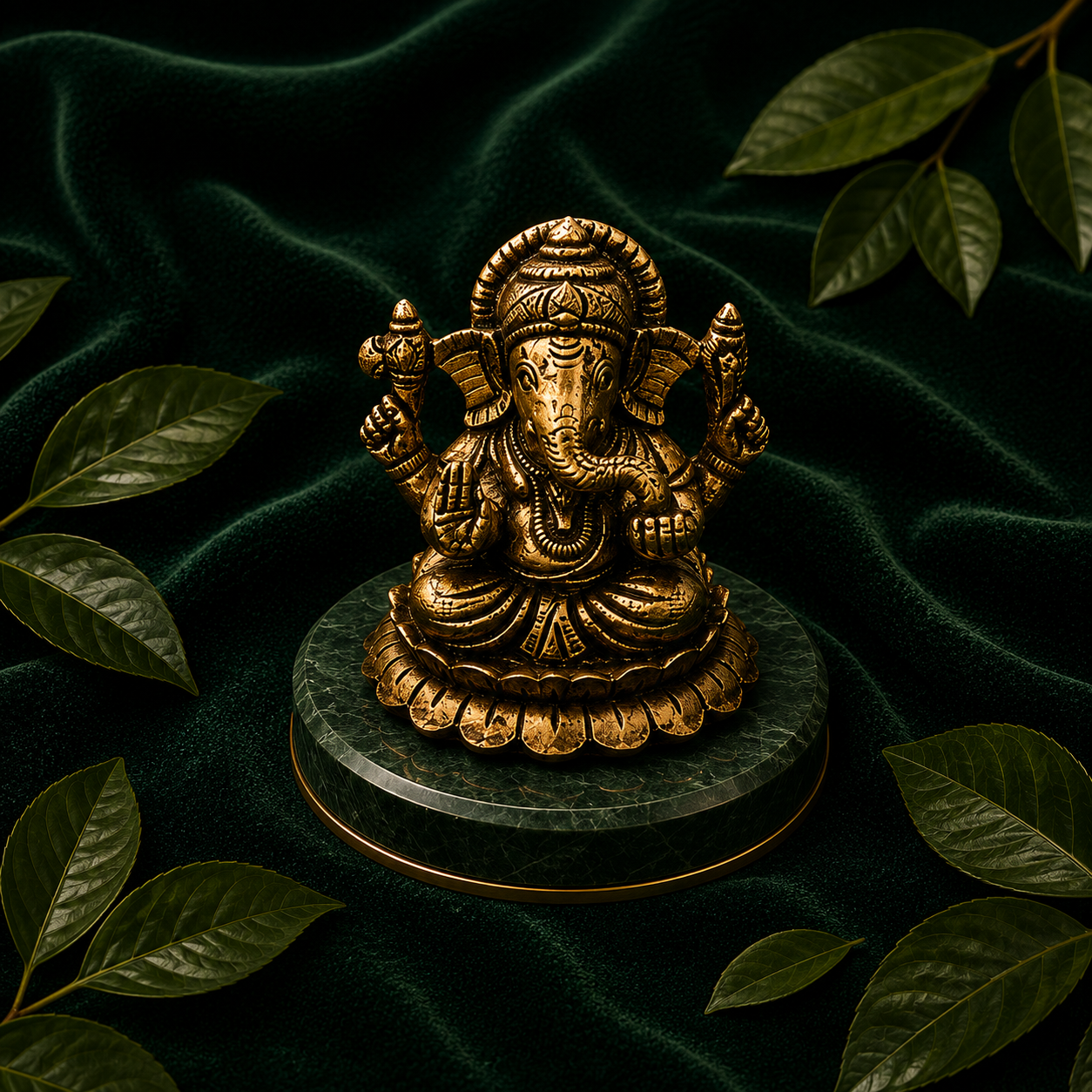 Panchaloha Lord Ganesha Idol