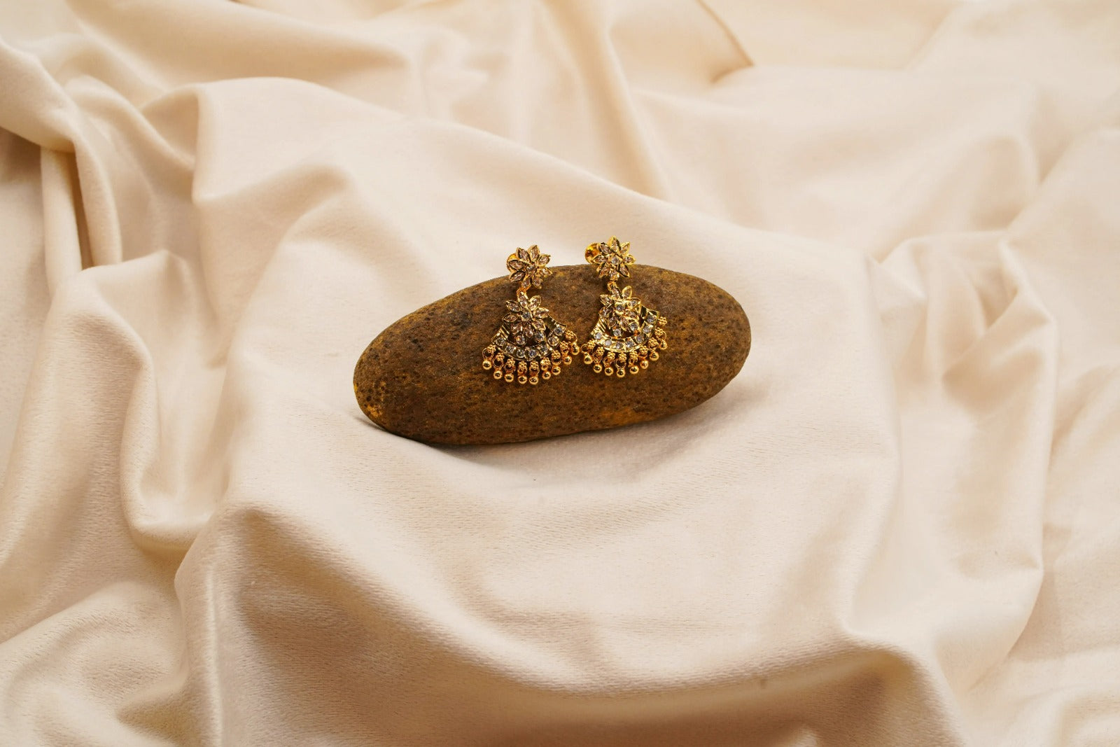 Panchaloha Floral Cascade Earrings