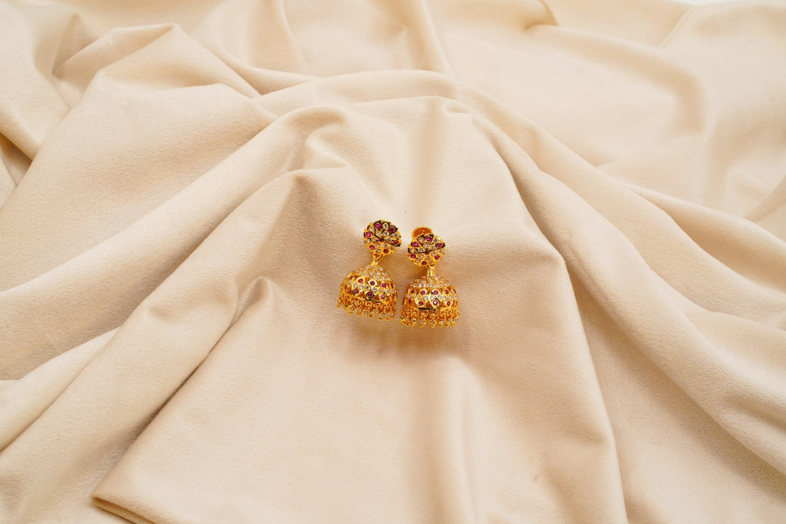 Panchaloha Heritage Jhumka Earrings