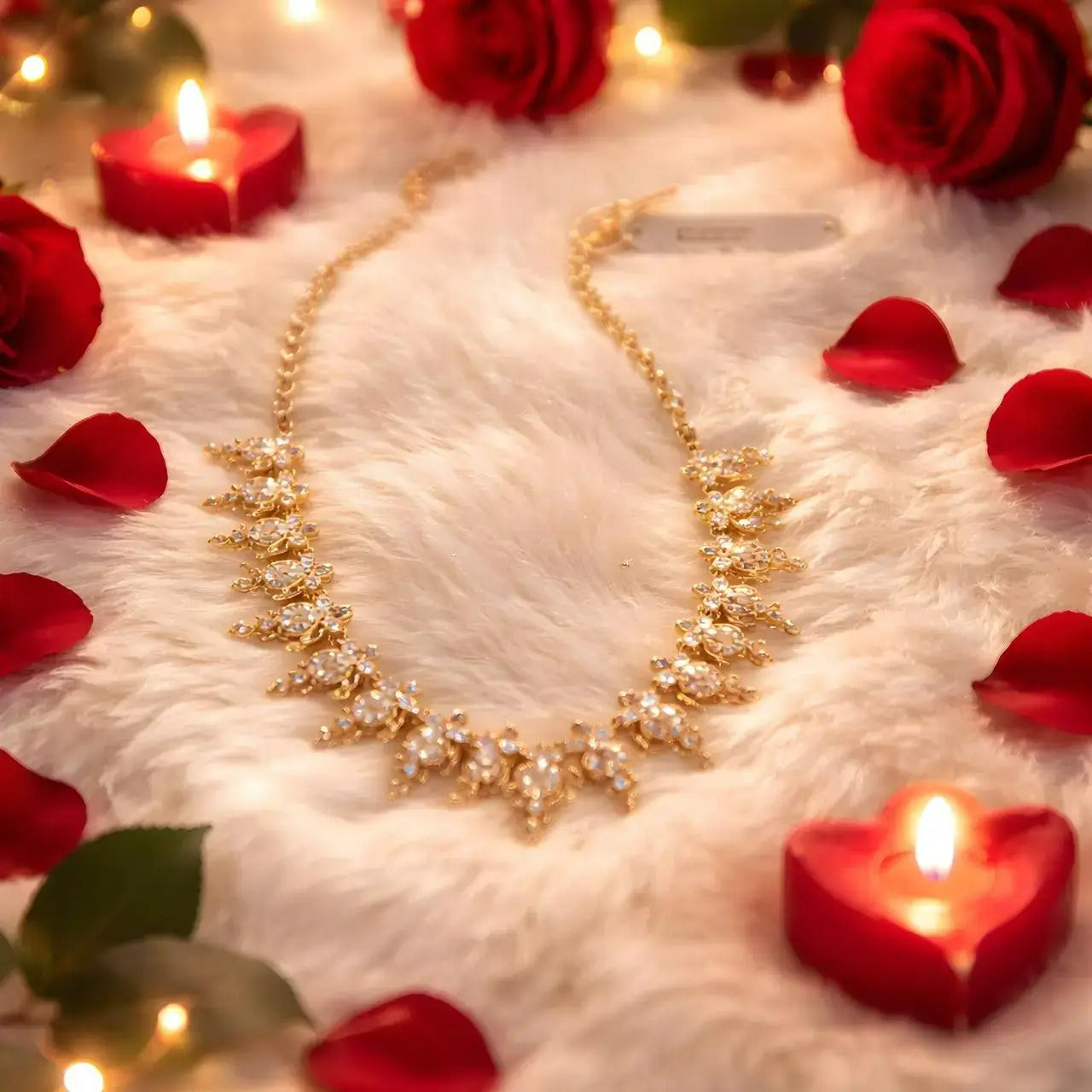 Panchaloha Chandrika Blossom Necklace