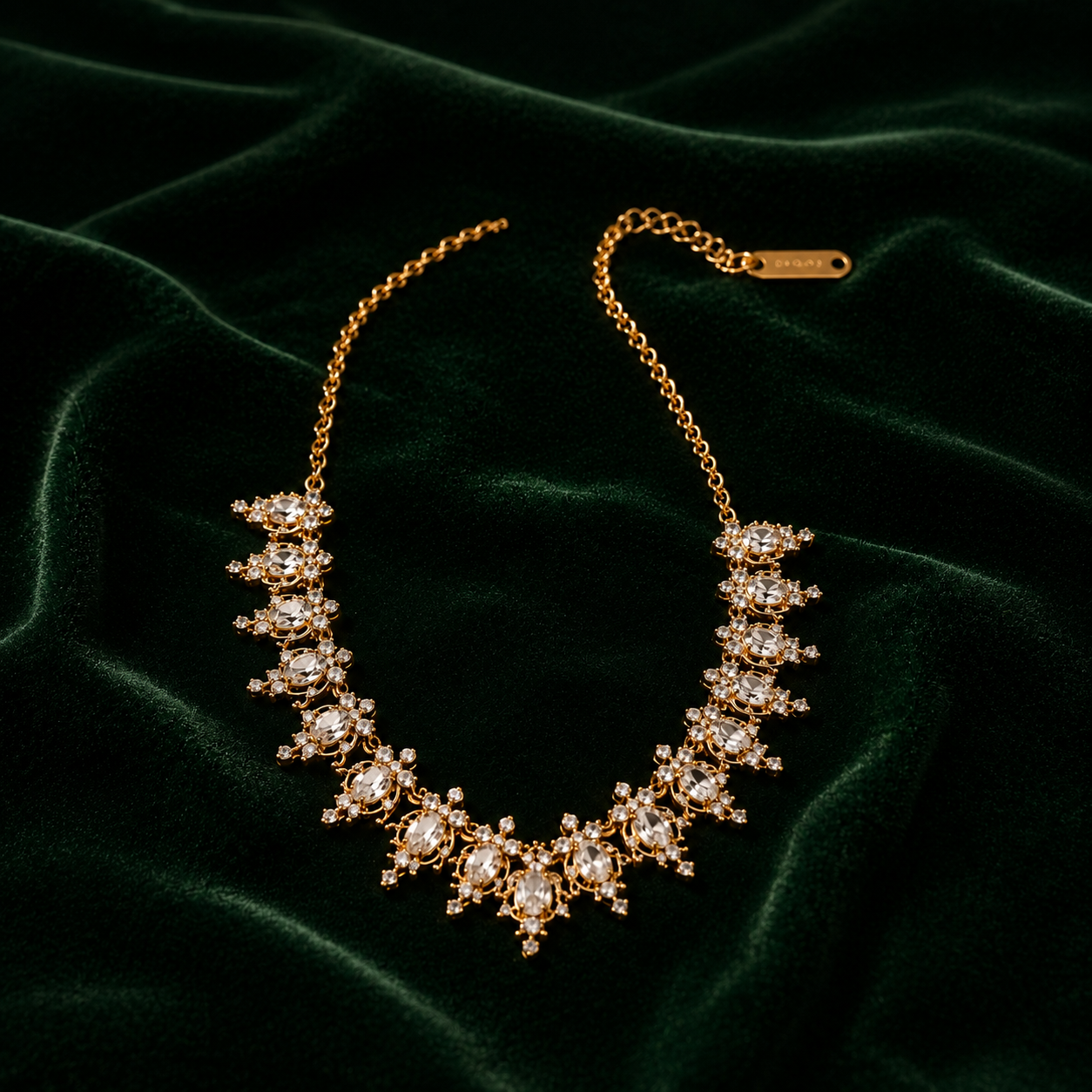 Panchaloha Chandrika Blossom Necklace